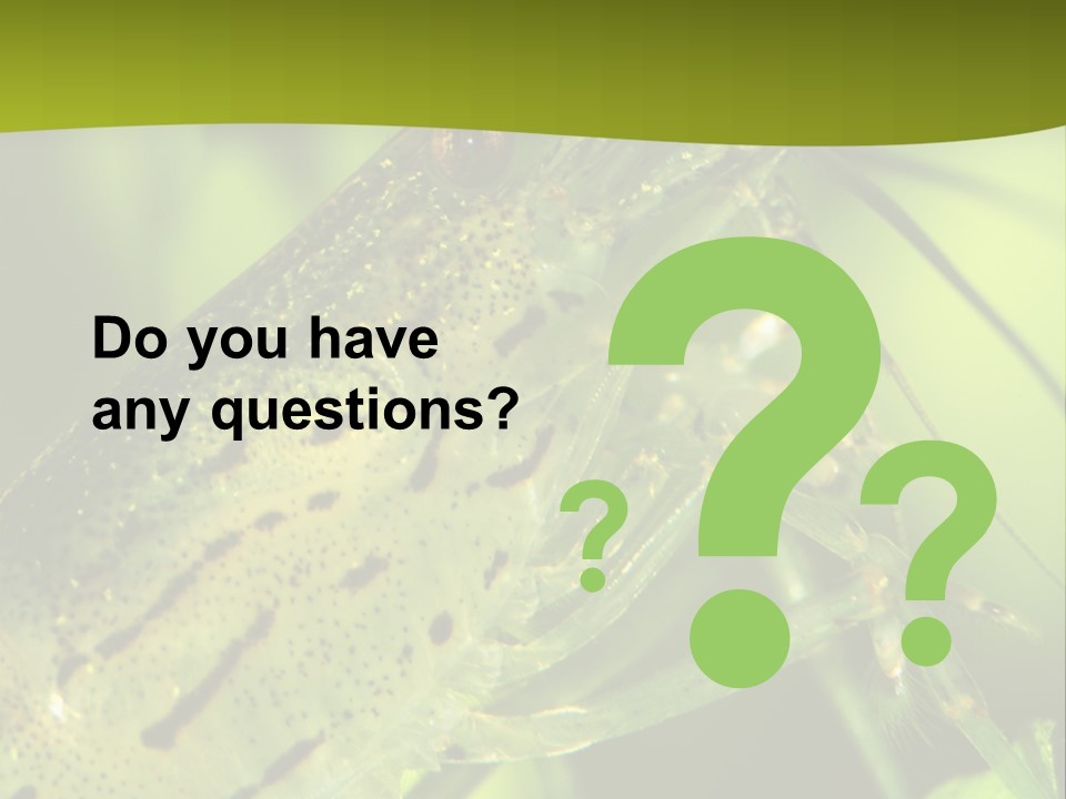 Tank Bottom Monster PowerPoint Template