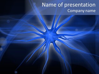 Science Nerve Neural PowerPoint Template