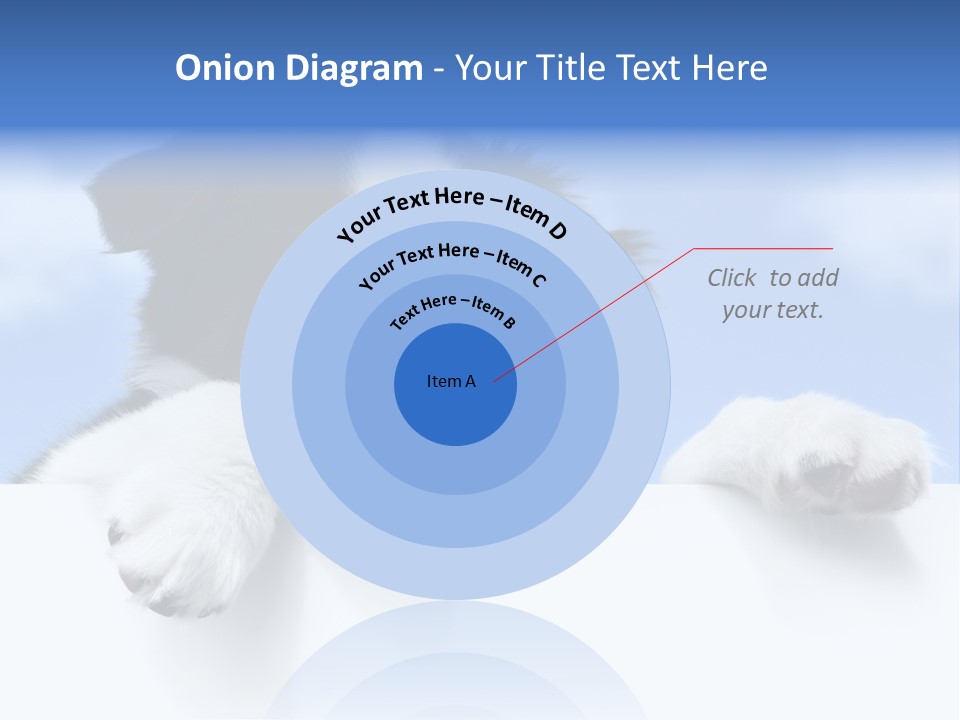 White Nobody Little PowerPoint Template