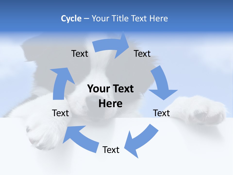 White Nobody Little PowerPoint Template