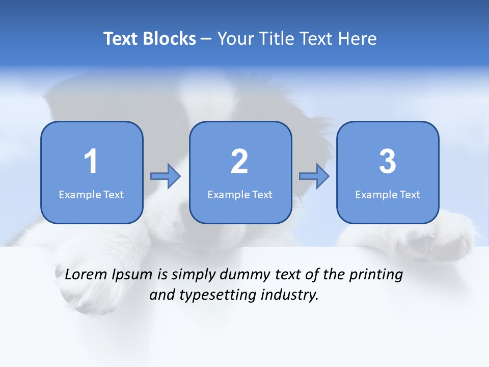 White Nobody Little PowerPoint Template