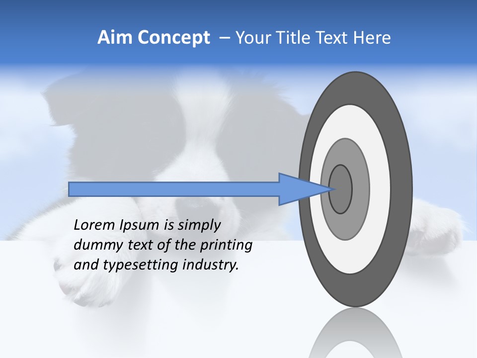 White Nobody Little PowerPoint Template