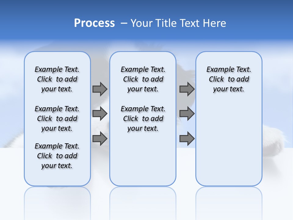 White Nobody Little PowerPoint Template