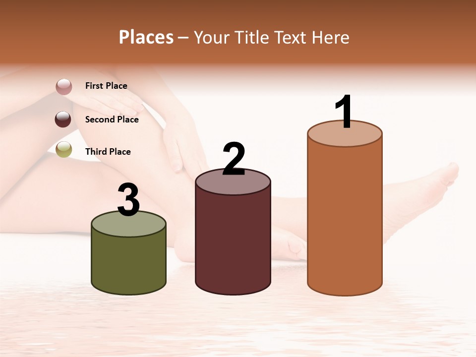 Smooth Spa Pain PowerPoint Template