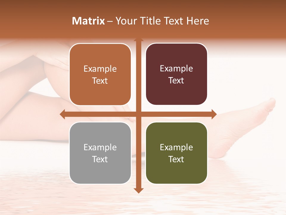 Smooth Spa Pain PowerPoint Template