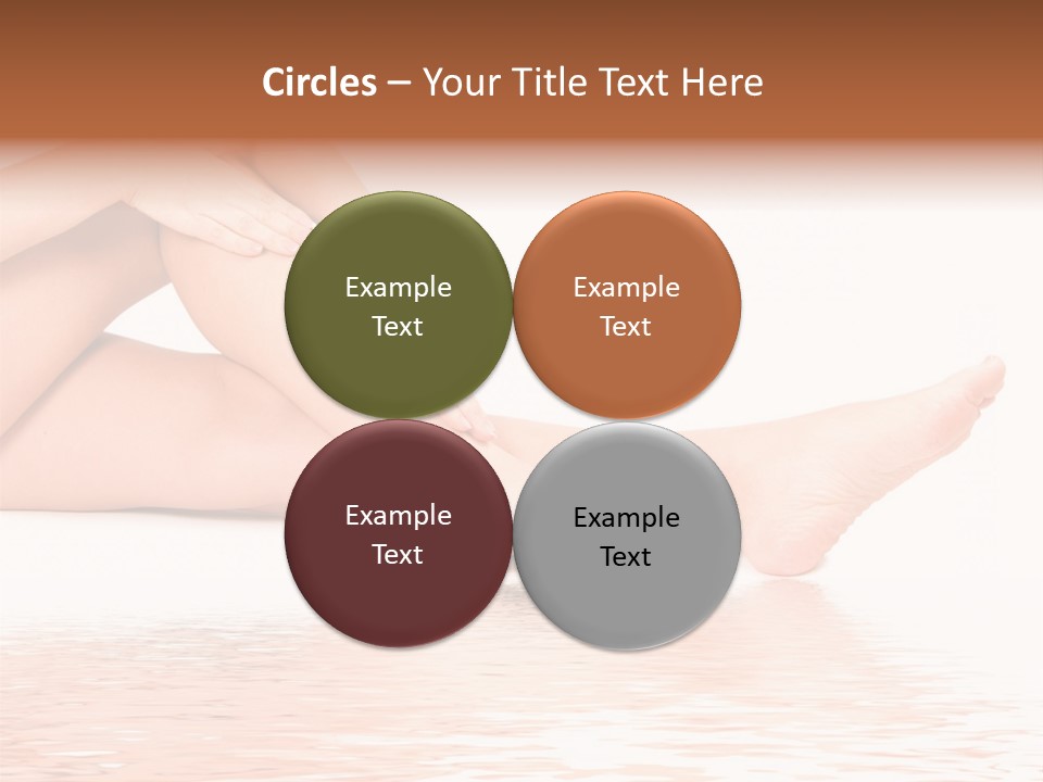 Smooth Spa Pain PowerPoint Template