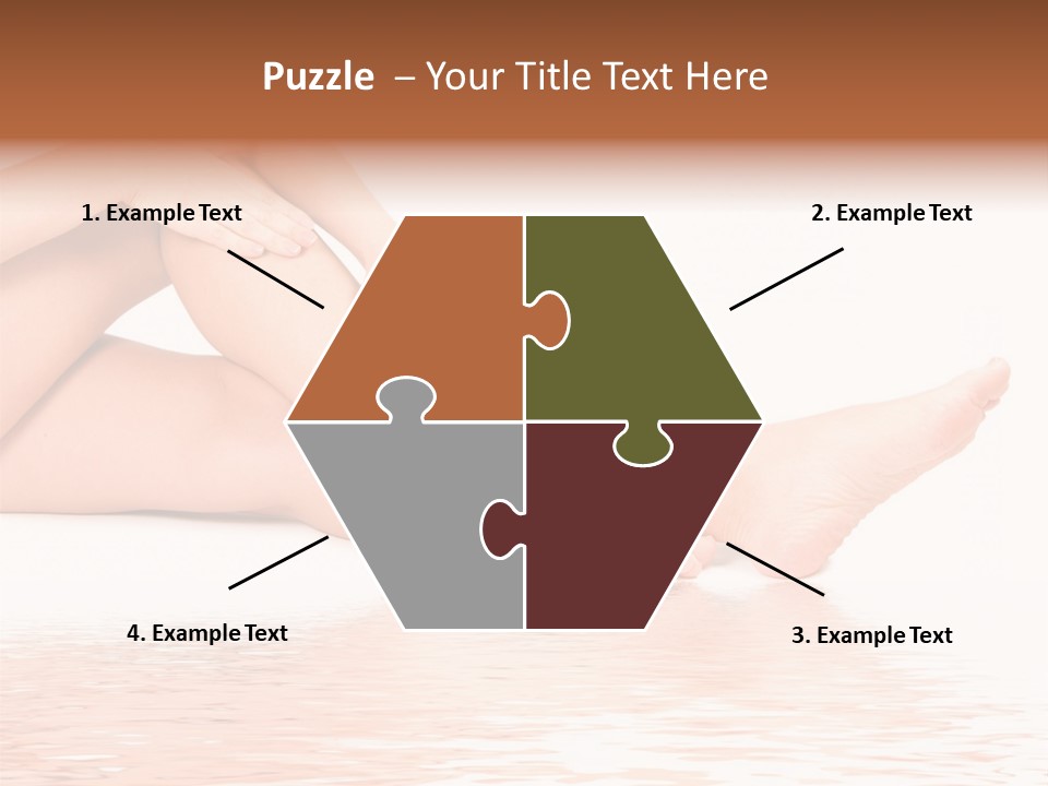 Smooth Spa Pain PowerPoint Template