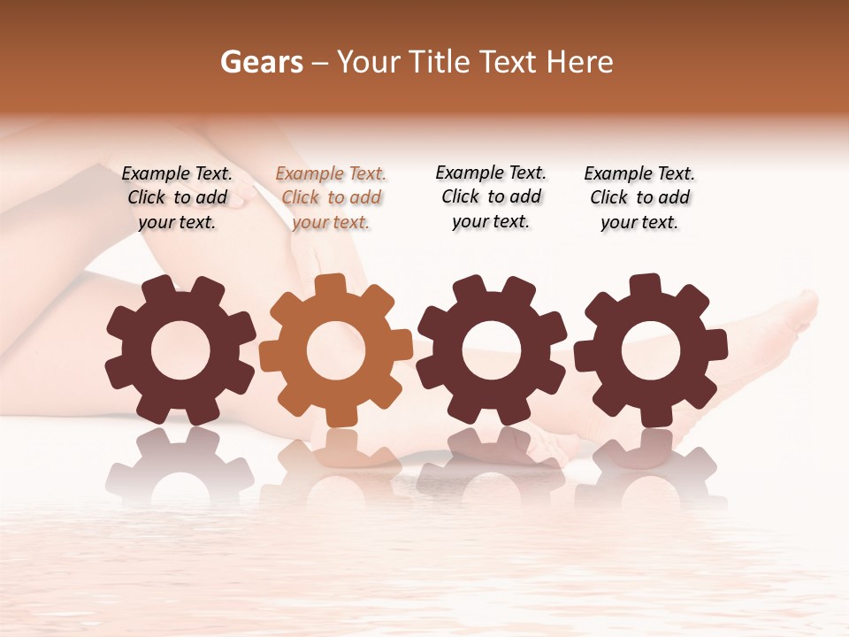 Smooth Spa Pain PowerPoint Template