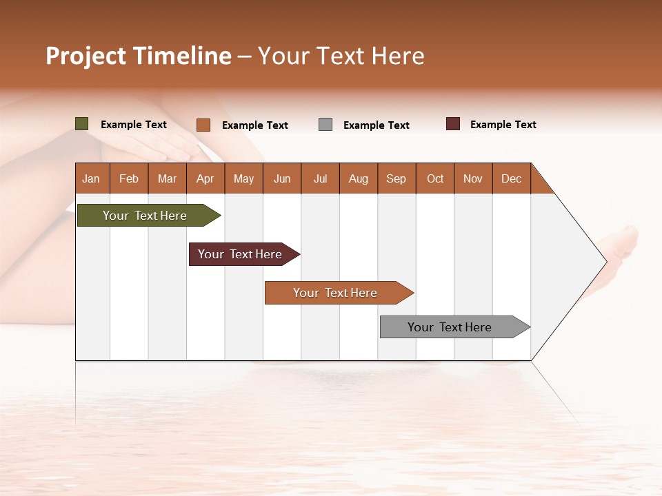 Smooth Spa Pain PowerPoint Template
