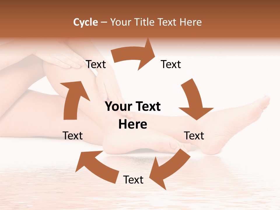 Smooth Spa Pain PowerPoint Template