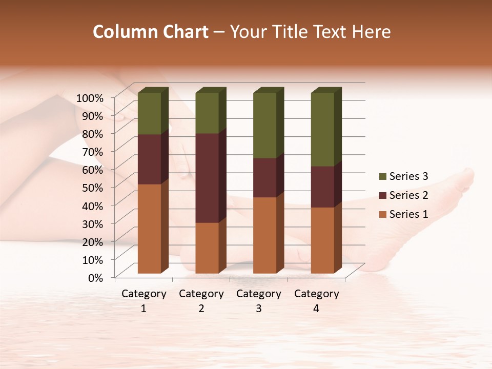 Smooth Spa Pain PowerPoint Template