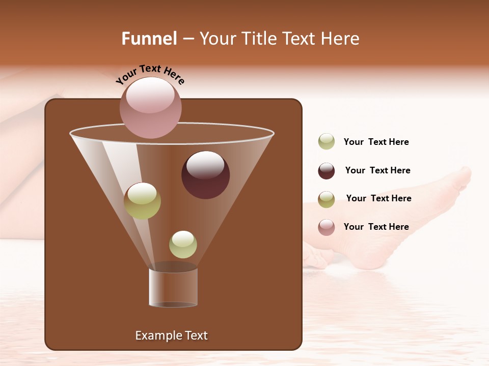 Smooth Spa Pain PowerPoint Template