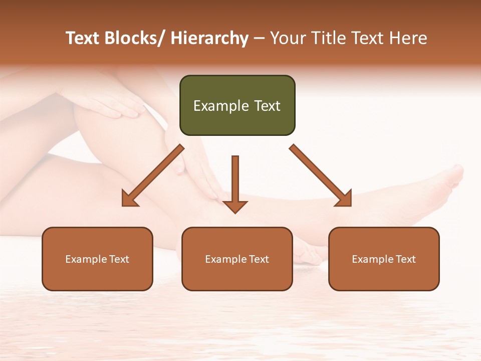 Smooth Spa Pain PowerPoint Template