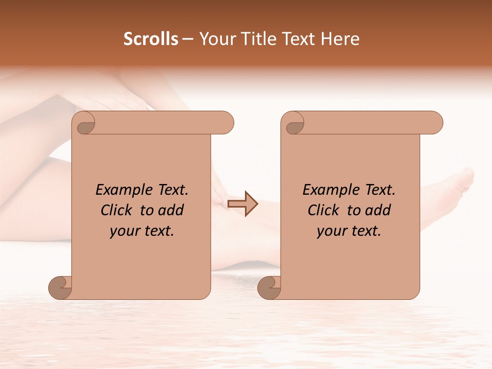 Smooth Spa Pain PowerPoint Template