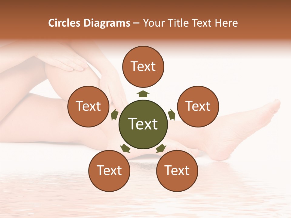 Smooth Spa Pain PowerPoint Template