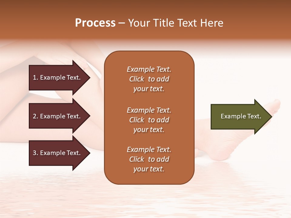 Smooth Spa Pain PowerPoint Template