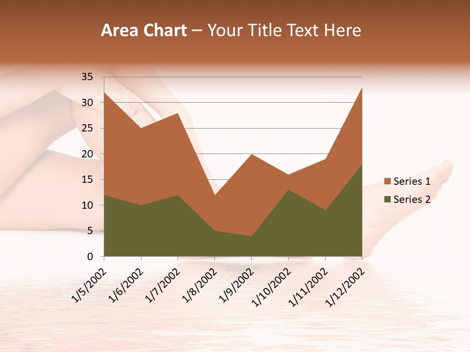 Smooth Spa Pain PowerPoint Template