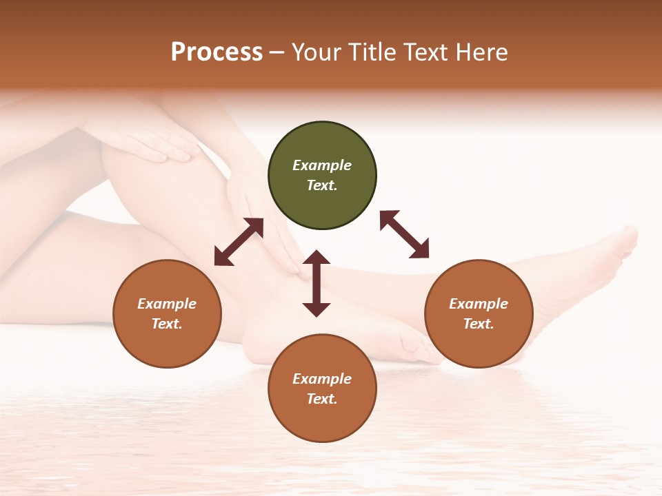 Smooth Spa Pain PowerPoint Template