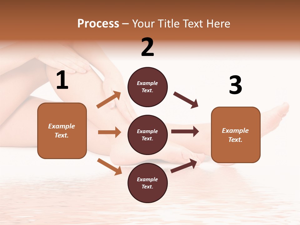 Smooth Spa Pain PowerPoint Template