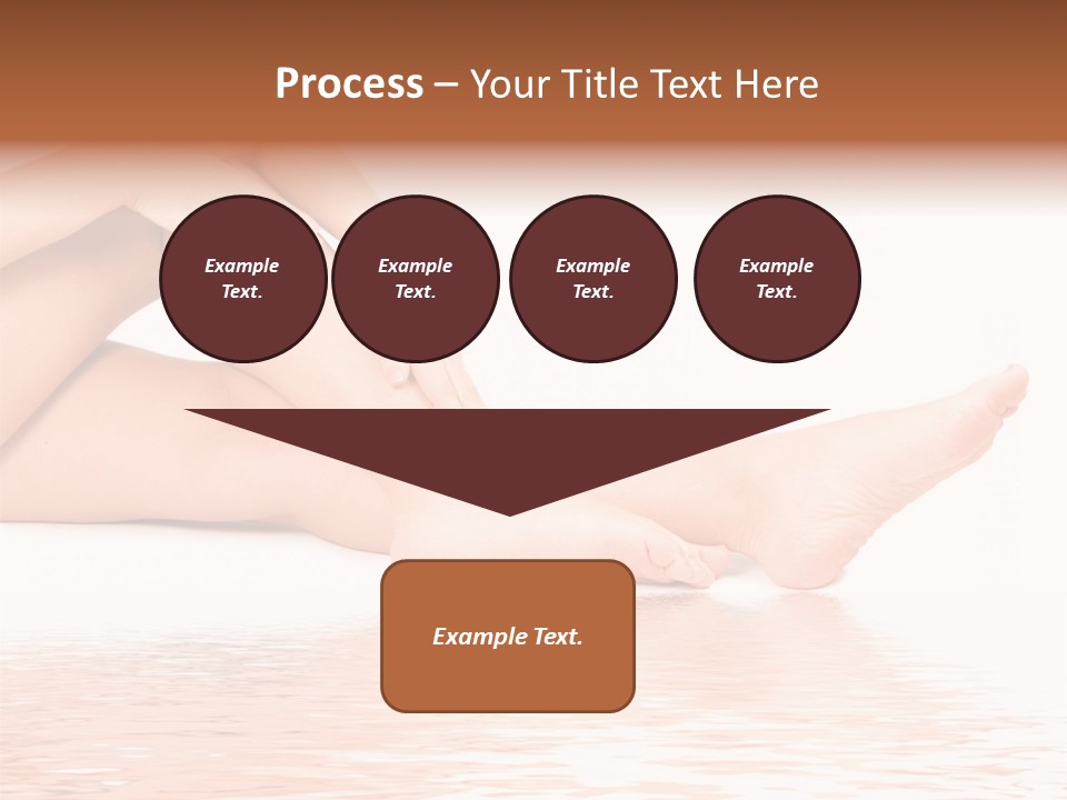 Smooth Spa Pain PowerPoint Template