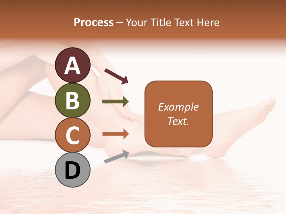 Smooth Spa Pain PowerPoint Template