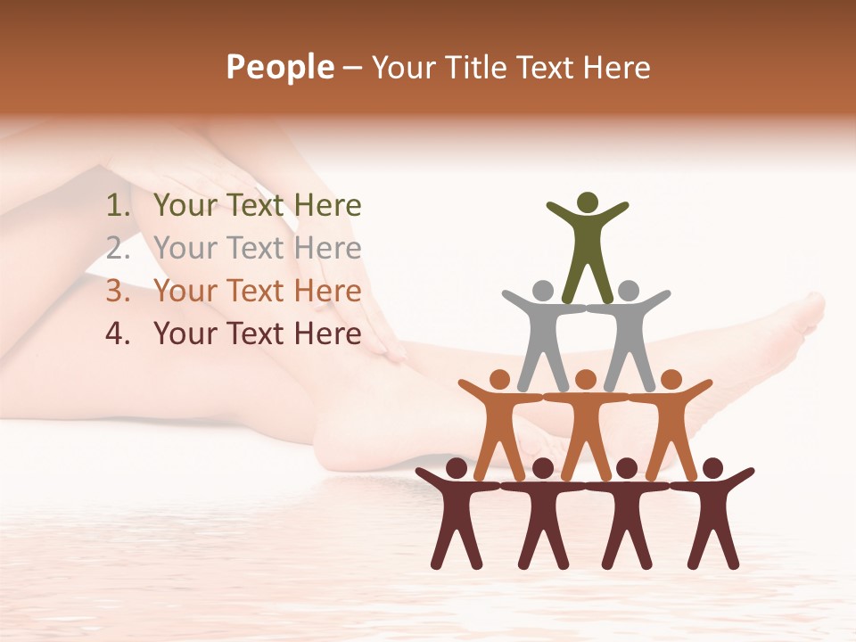 Smooth Spa Pain PowerPoint Template