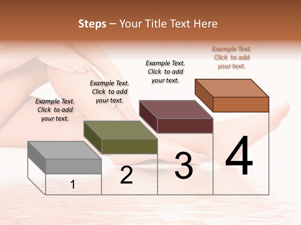 Smooth Spa Pain PowerPoint Template