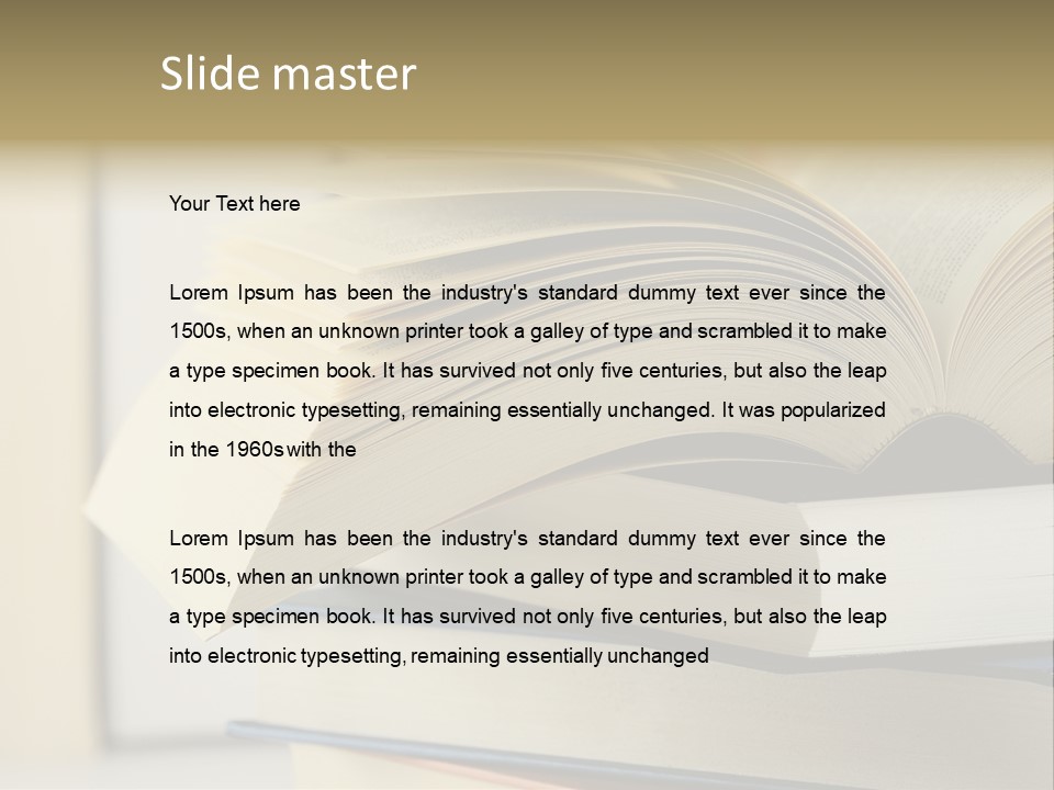 History School Stack PowerPoint Template