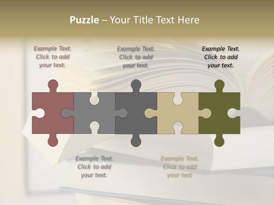 History School Stack PowerPoint Template