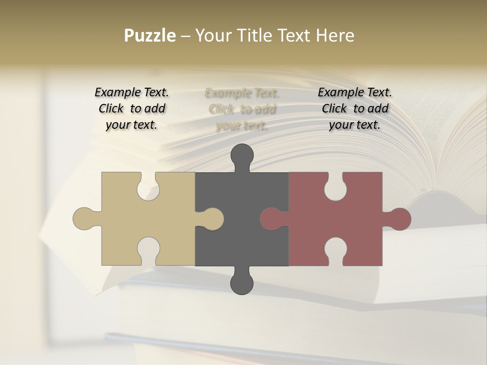 History School Stack PowerPoint Template