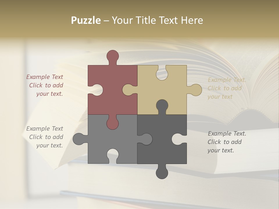 History School Stack PowerPoint Template