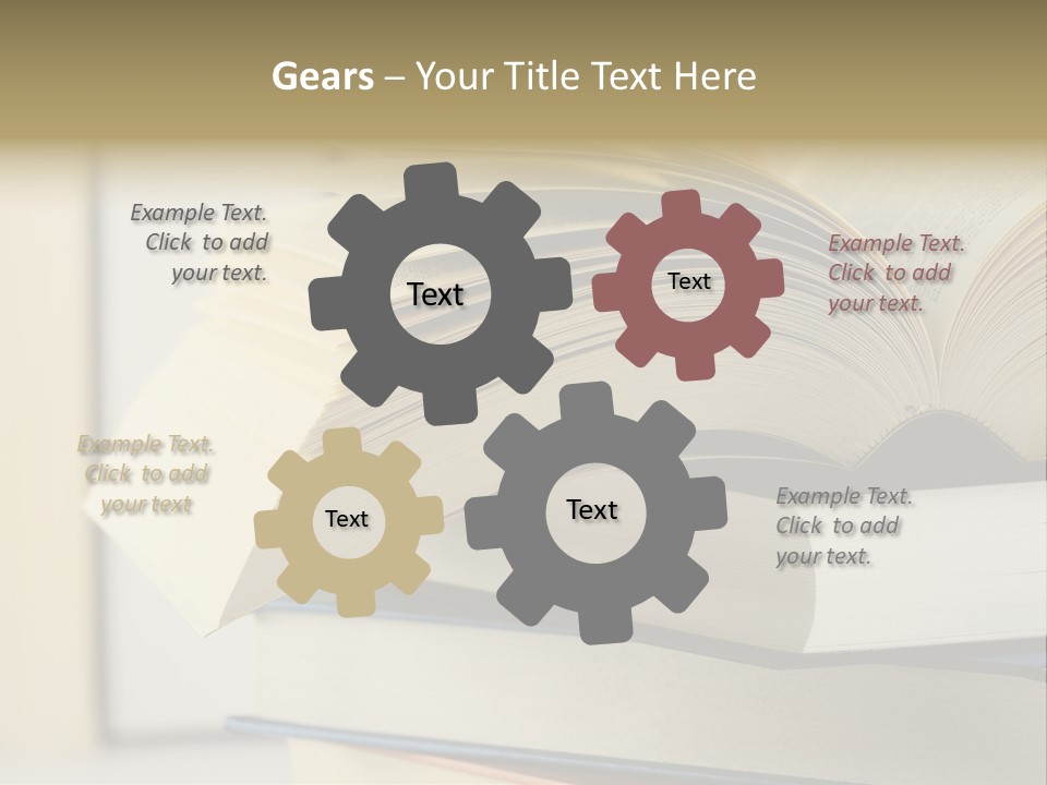 History School Stack PowerPoint Template