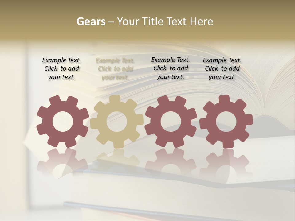 History School Stack PowerPoint Template