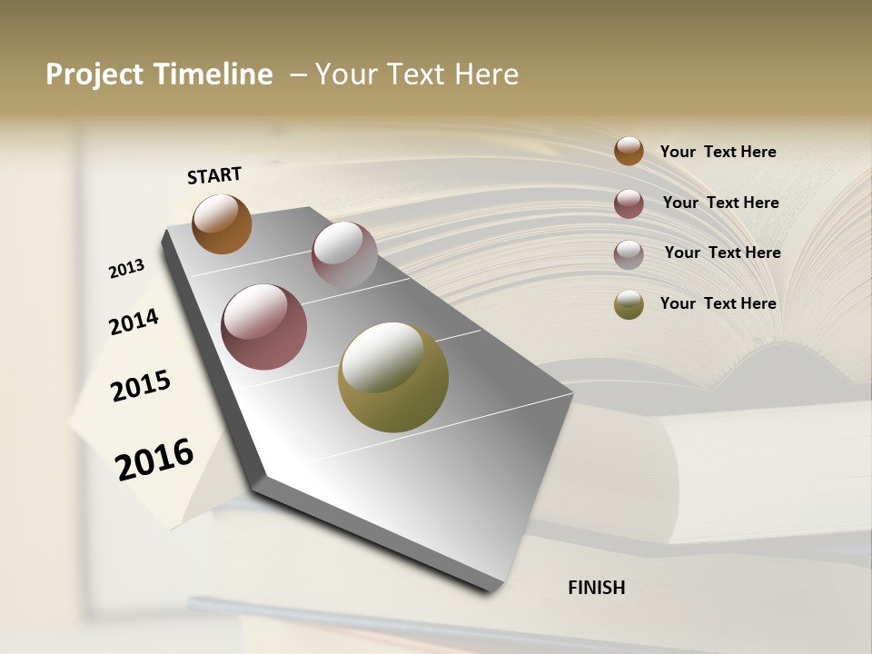 History School Stack PowerPoint Template
