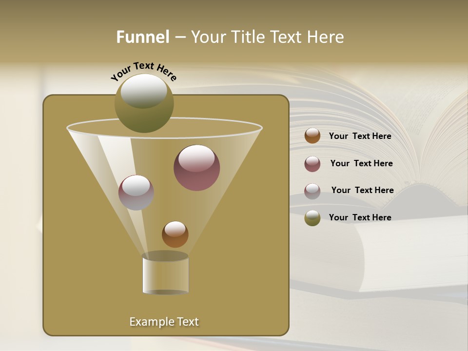 History School Stack PowerPoint Template