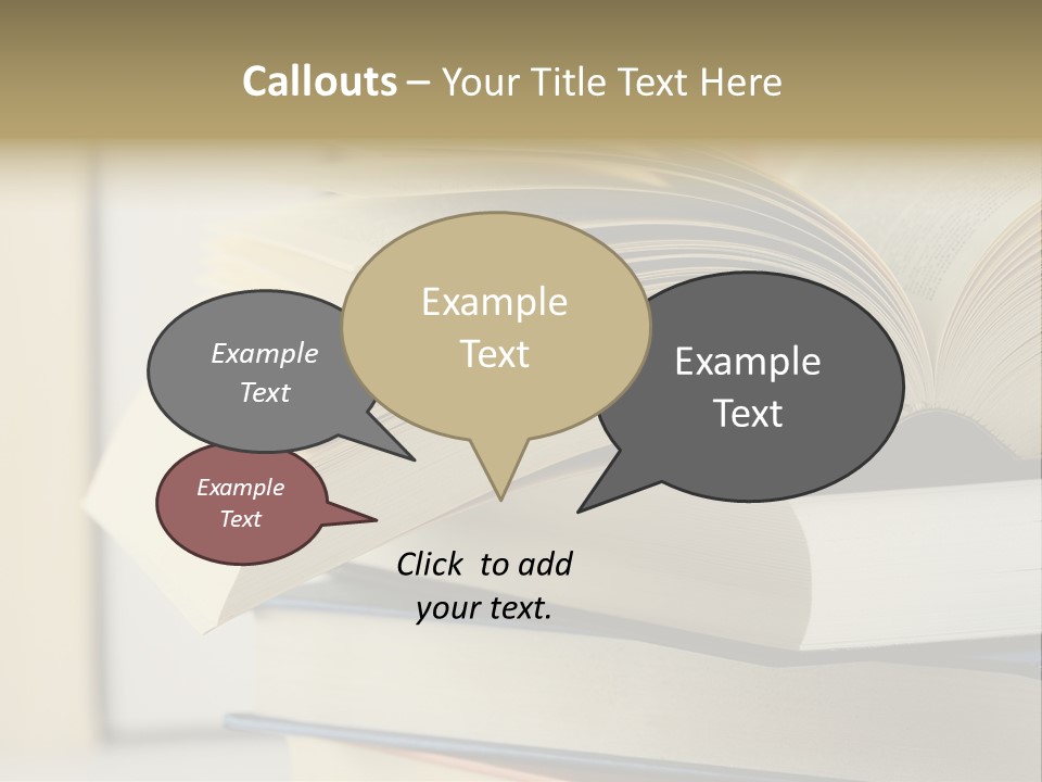 History School Stack PowerPoint Template