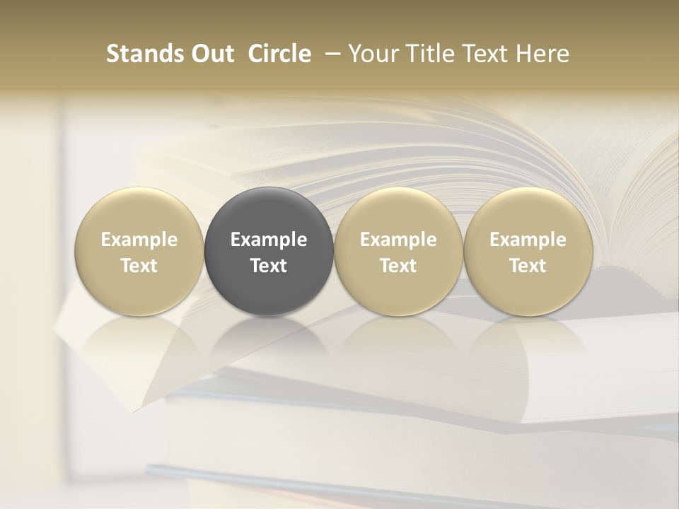 History School Stack PowerPoint Template