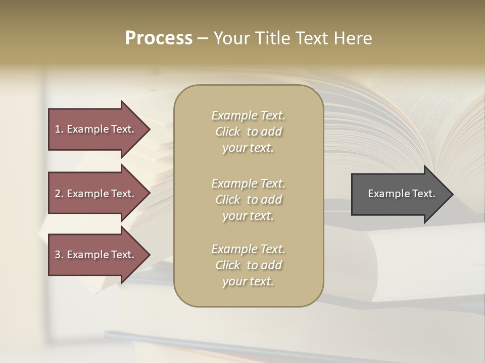 History School Stack PowerPoint Template