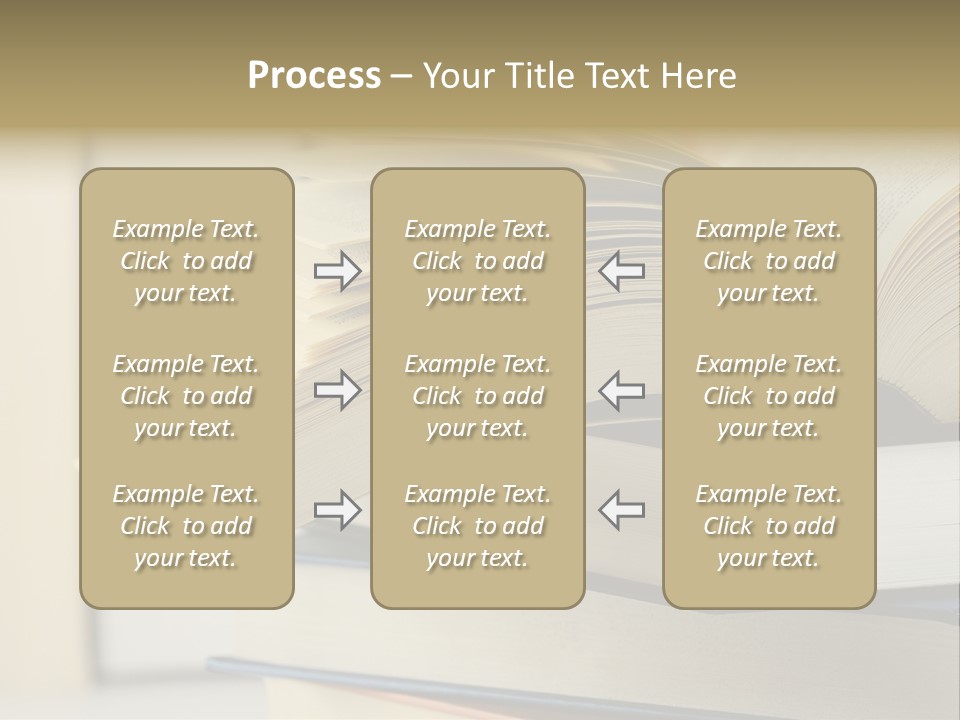 History School Stack PowerPoint Template
