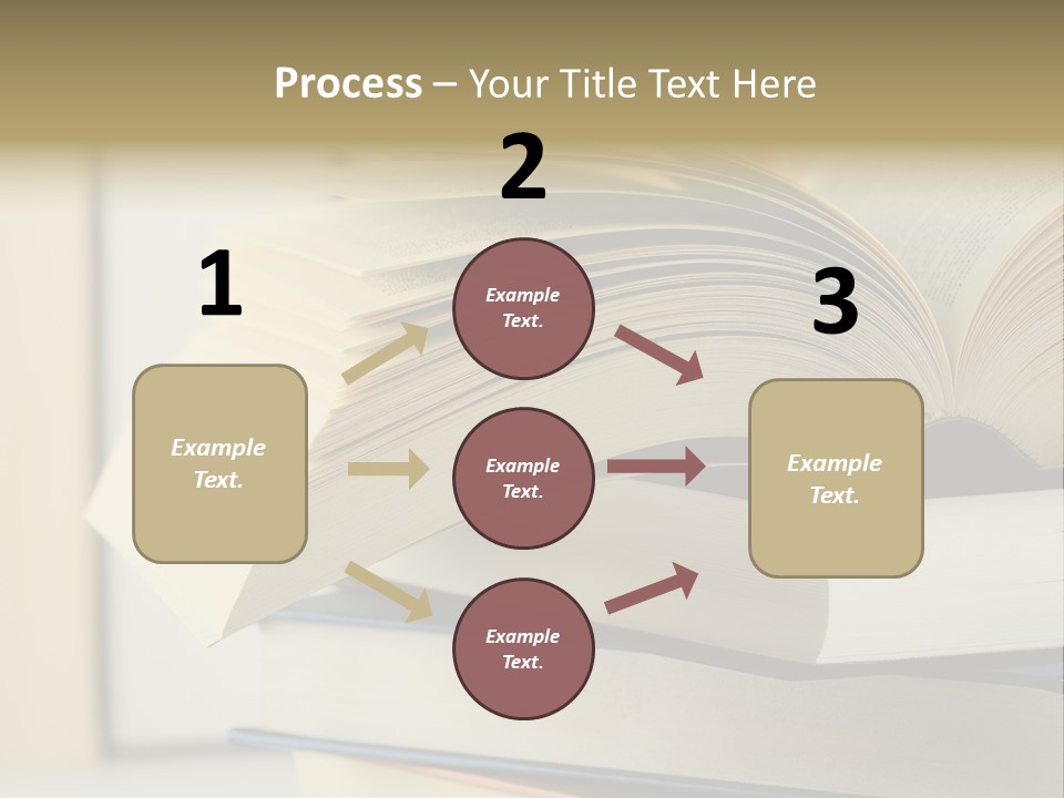 History School Stack PowerPoint Template