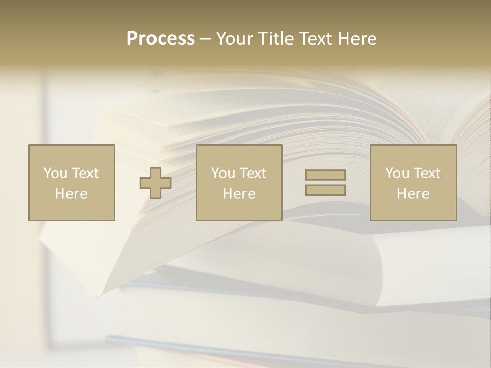 History School Stack PowerPoint Template