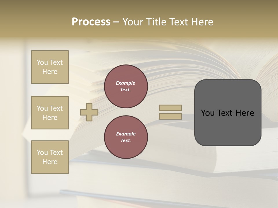 History School Stack PowerPoint Template
