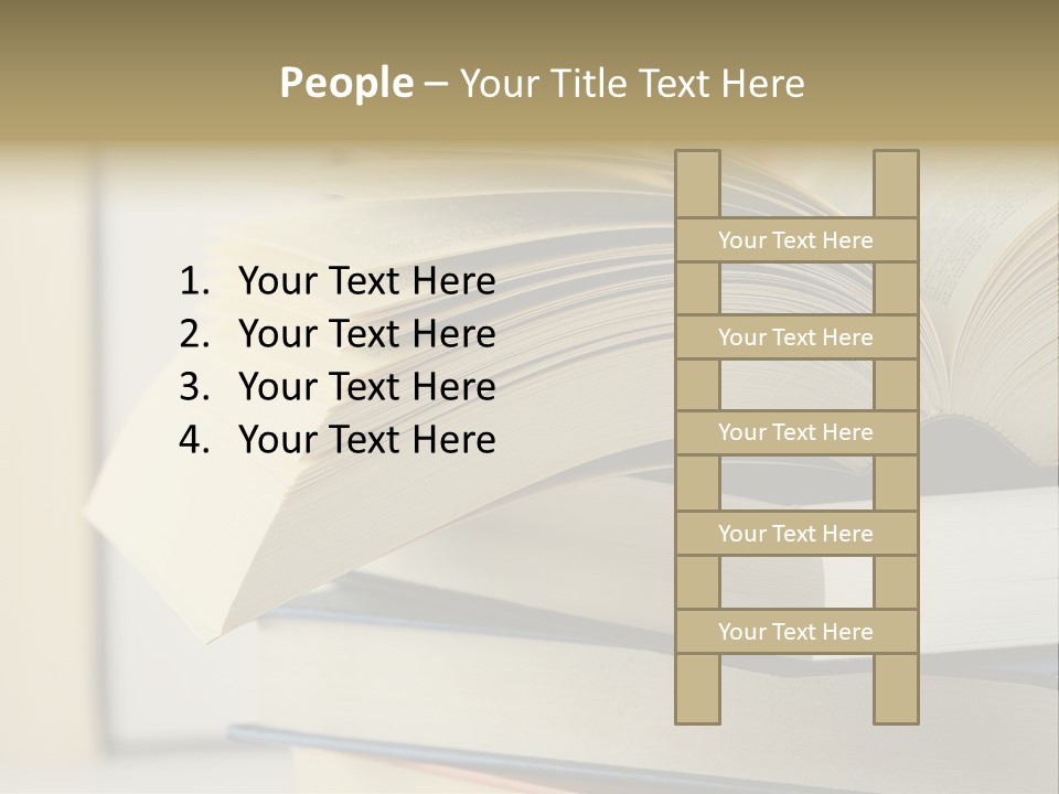 History School Stack PowerPoint Template