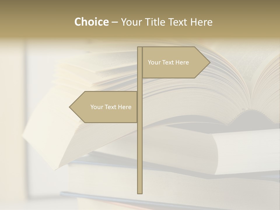 History School Stack PowerPoint Template