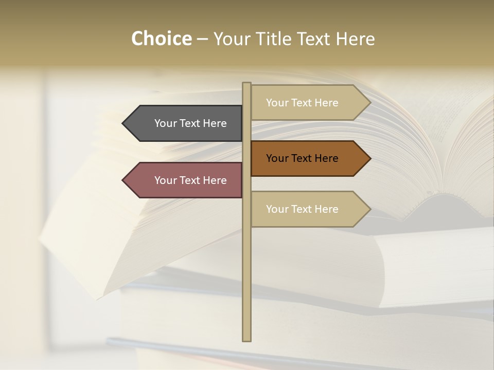 History School Stack PowerPoint Template