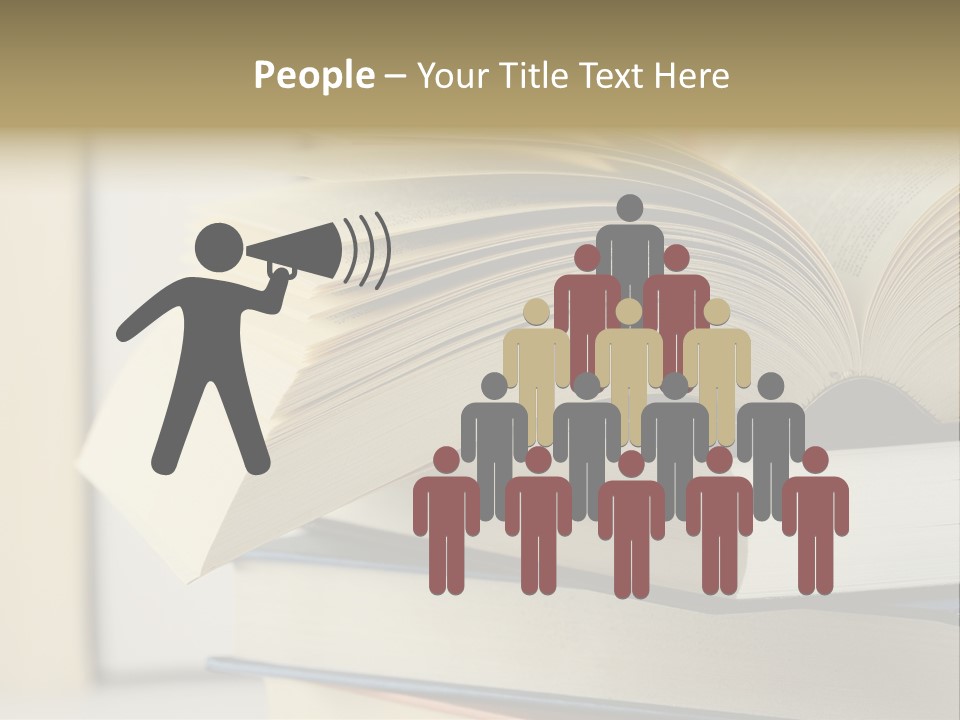 History School Stack PowerPoint Template