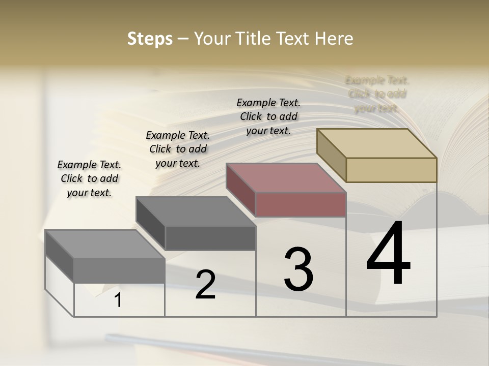 History School Stack PowerPoint Template