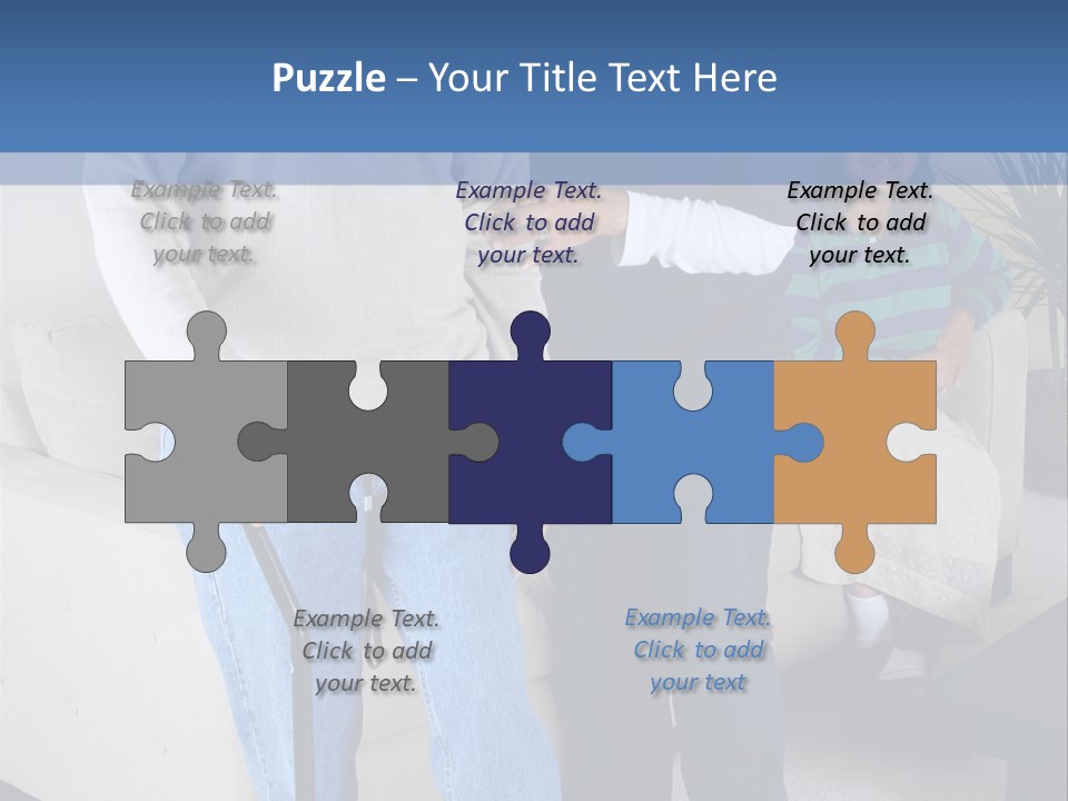 Retired Citizen People PowerPoint Template