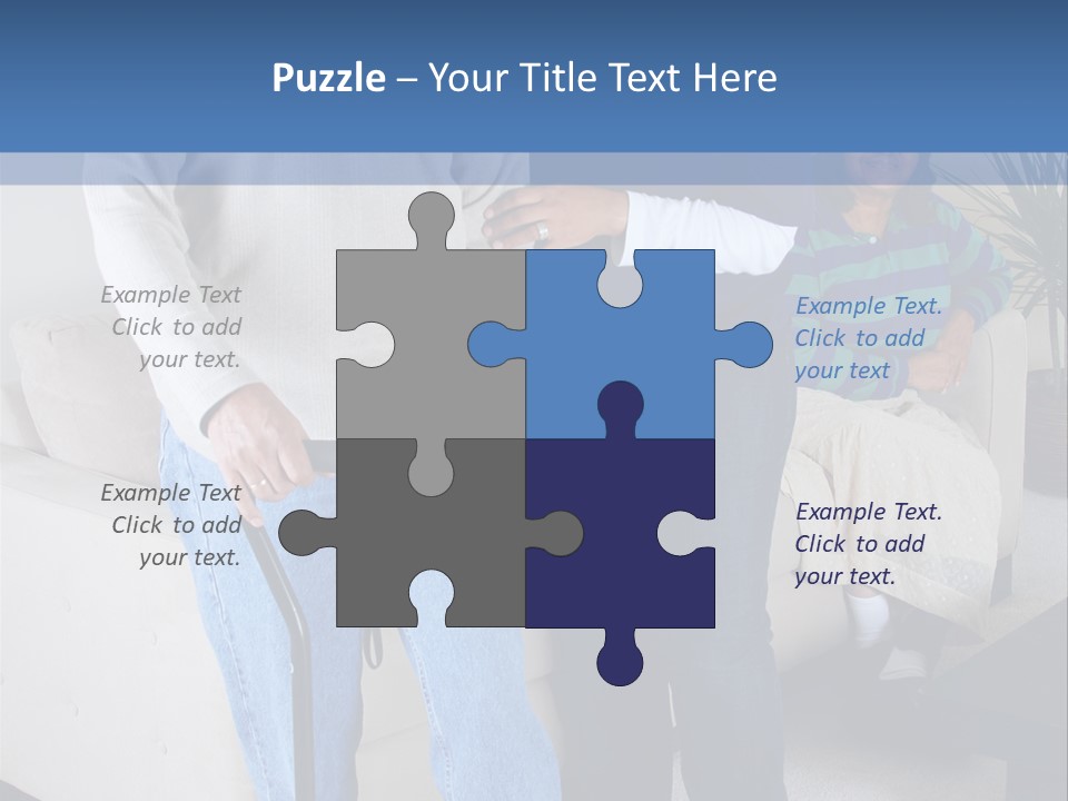 Retired Citizen People PowerPoint Template