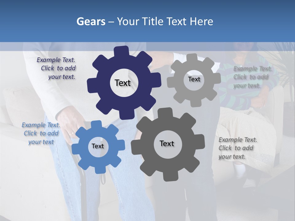 Retired Citizen People PowerPoint Template